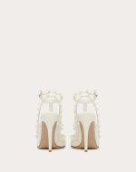 ROCKSTUD ANKLE STRAP PUMP WITH TONAL STUDS 100 MM - Image 5